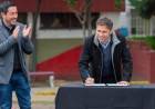  El gobernador de la Provincia de Buenos Aires, Axel Kicillof, comunica la suba salarial tras las paritarias con trabajadores de la Administración Pública.