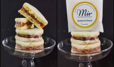 El mejor alfajor artesanal bonaerense es de queso y dulce