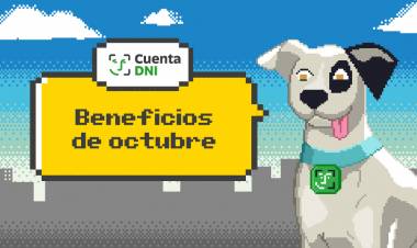 Uno a uno, todos los beneficios de Cuenta DNI en octubre