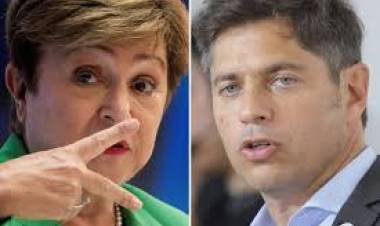 Kicillof exigió al FMI que investigue a Georgieva por intervenir en el proceso electoral