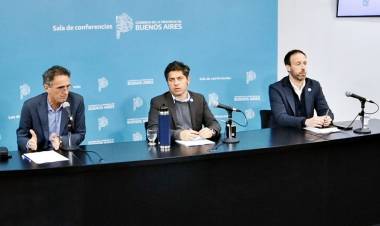 Kicillof enviará un proyecto a la Legislatura para declarar la emergencia de la obra pública nacional en la provincia