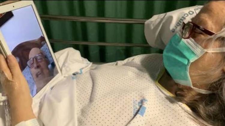 Hospitales bonaerenses públicos cuentan con tablets para el contacto del paciente con sus familiares.