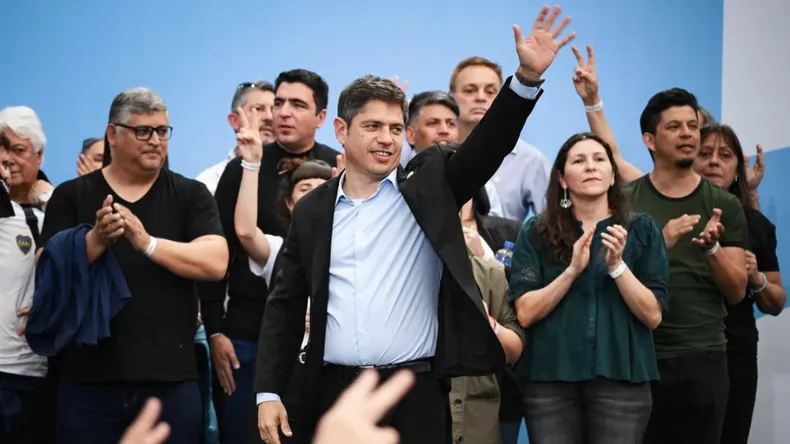 Axel Kicillof encabezó el cierre de campaña de Fuerza Patria: "El JP Morgan tomó el ministerio de Economía"